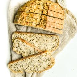 Multigrain Sourdough: Wholesome Loaf & Nutrient-Packed