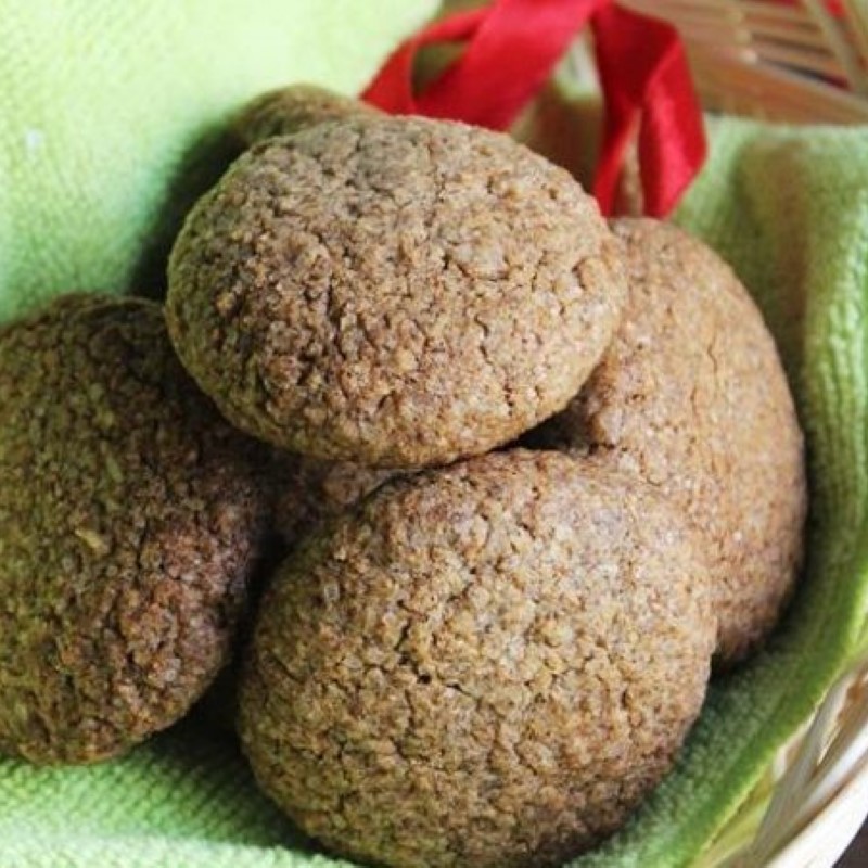 Ragi Cookies with Coconut (Gluten Free and Vegan)