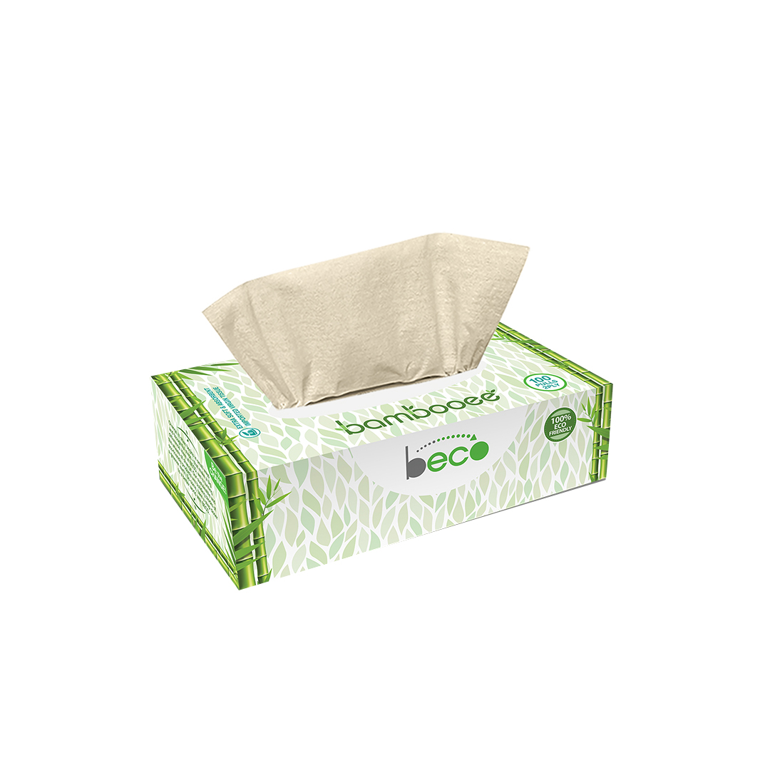 Bamboo Facial Tissue Cardbox (Small)