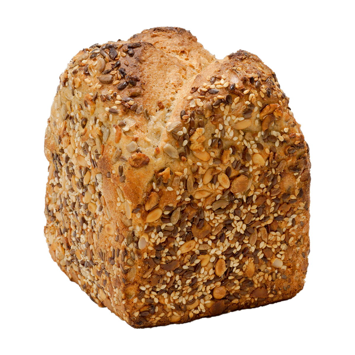 Sourdough Multigrain Whole Wheat Bread (Vegan)